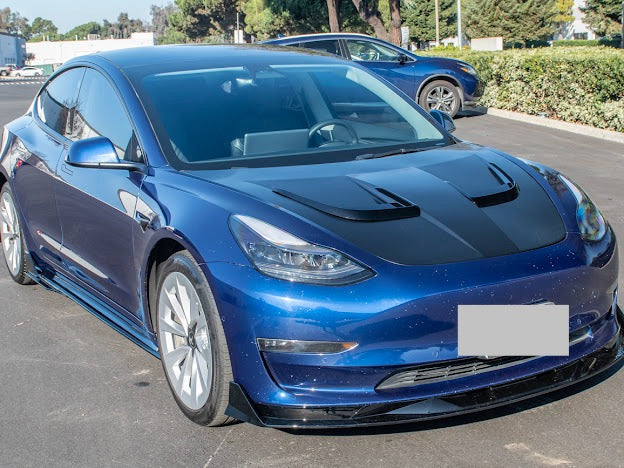 2017-UP TESLA MODEL 3 ALUMINUM FRONT HOOD